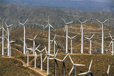 Windmills in California